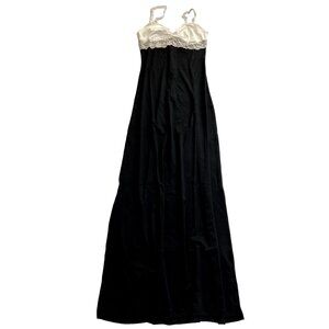 Bella Vie Isabella Maxi Dress in Black White